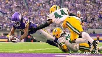 Vikings RB Mason placed on IR after having surgery on thumb