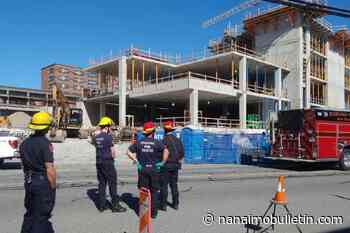 First responders at site of incident at Nanaimo Regional General Hospital