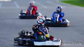 "Mein bisher größter Sieg": "Chaotisch": F1-Star Verstappen überholt 100 Kart-Fahrer