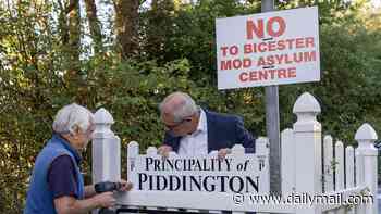 The Battle of Piddington is NOT over: Campaigners hope Home Office great crested 'blunder' may halt plans for asylum camp near Oxfordshire village that has voted to leave the UK