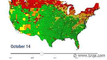 This interactive map predicts when fall foliage will peak in your area