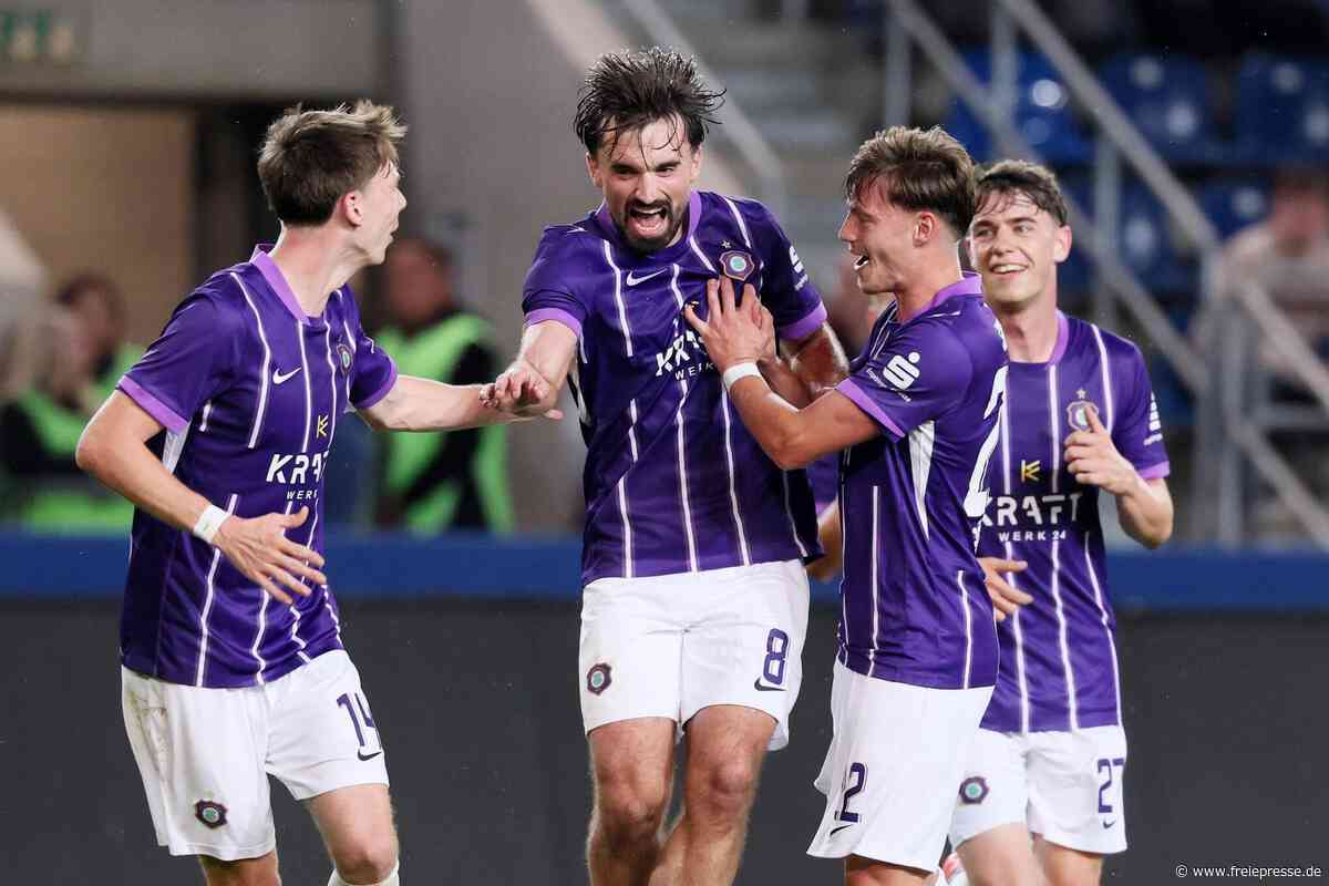 „So etwas sieht man nicht jeden Tag“: Die Stimmen zum Sieg des FC Erzgebirge Aue in Magdeburg