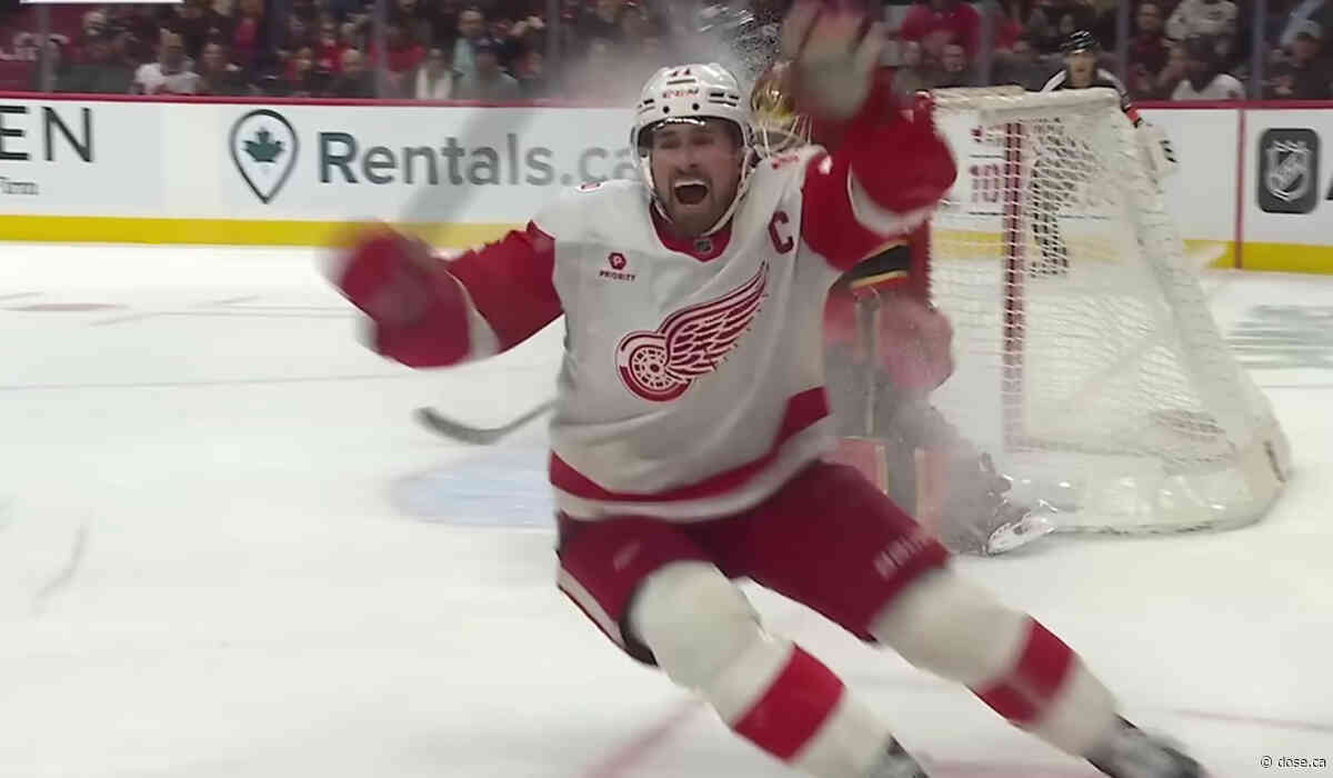Surprise: Dylan Larkin is “injured” and won’t be at the Wings’ training camp opener