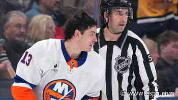 Isles' leading scorer Barzal aggravates injury, putting opener in doubt