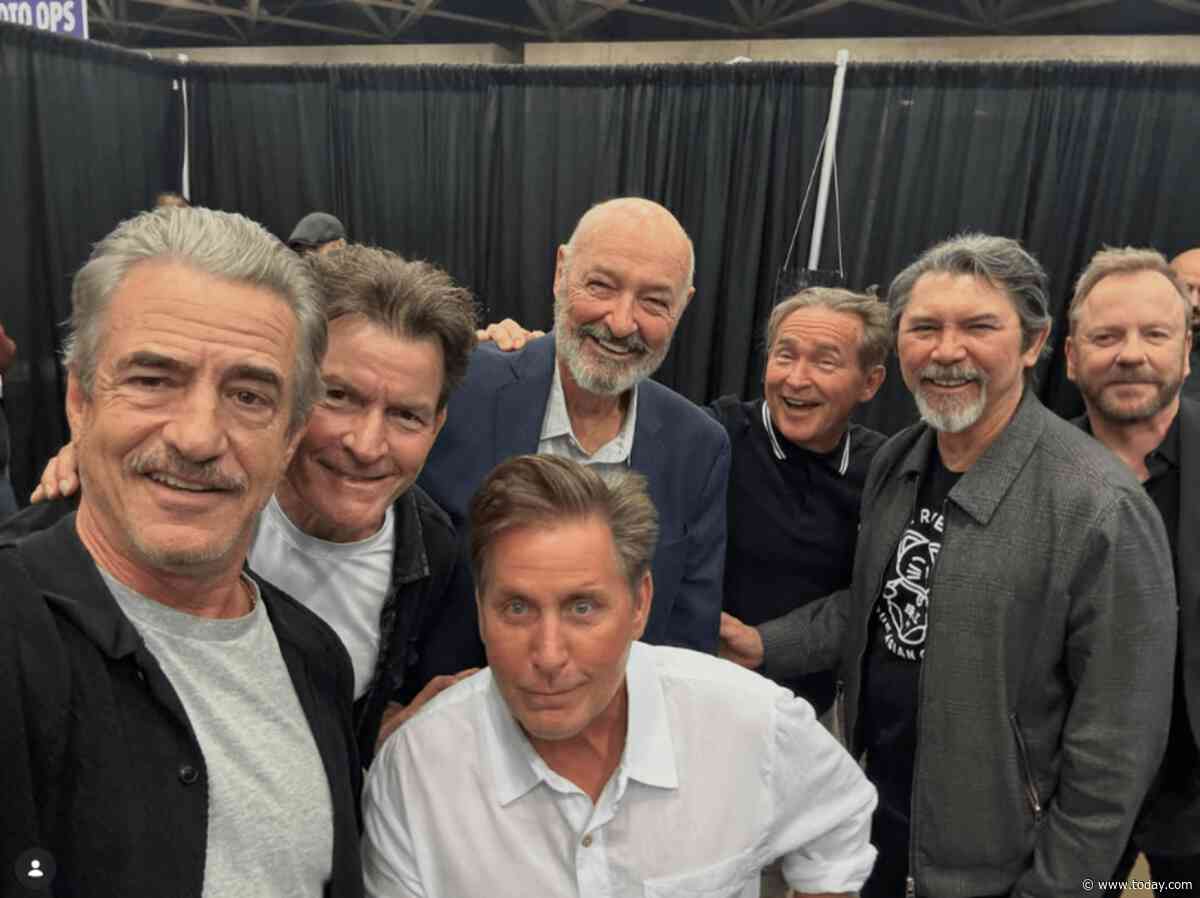 Emilio Estevez and Charlie Sheen Reunite With ‘Young Guns’ Cast 38 Years After Film’s Release