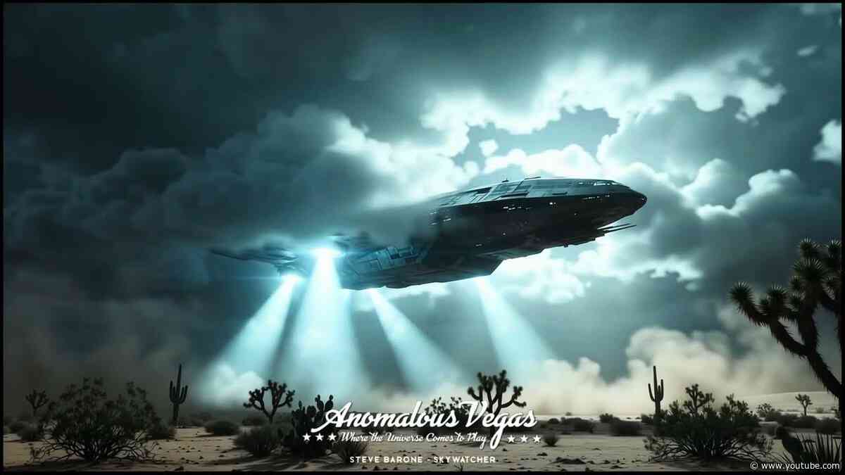 I Filmed Something Electrifying Over the Las Vegas Mountains! (Undeniable Night Vision UFO)