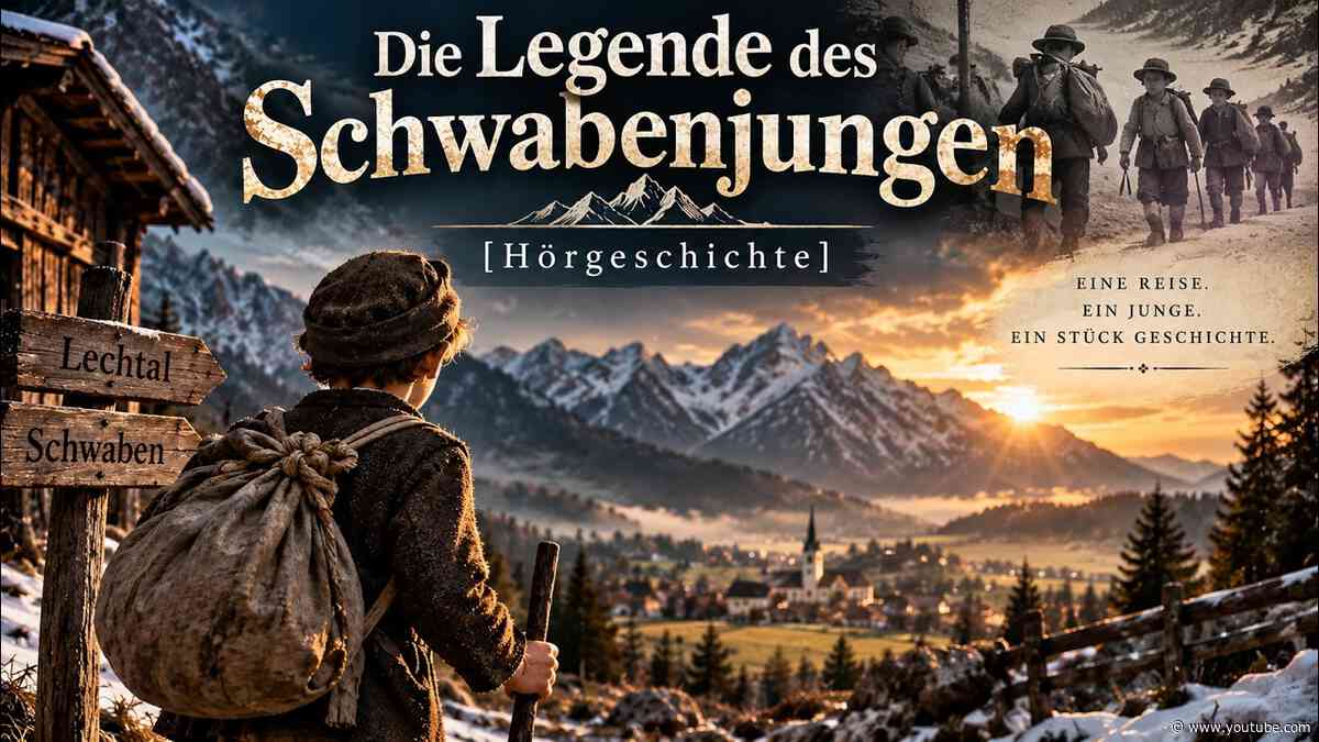 Die Legende des Schwabenjungen | Historische Hörgeschichte ~ Bild und Video wurden von KIs Generiert