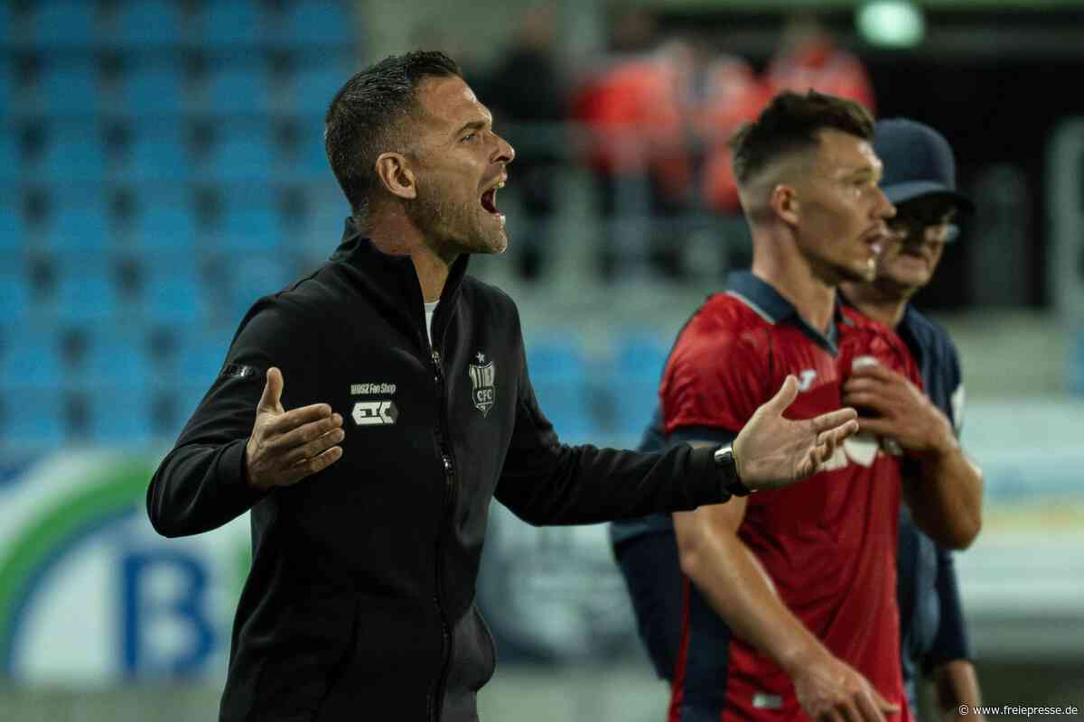 Stimmen des Chemnitzer FC zur ersten Niederlage: „Der war dann am Arsch sozusagen“