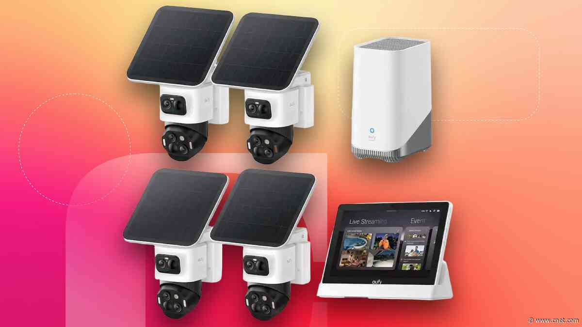 Save $405 Today Only on Eufy’s New Triple-Lens Solar Security Camera Bundle