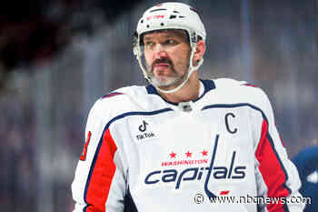 Alex Ovechkin, all-time NHL goal scorer, appears in ad supporting Vladimir Putin