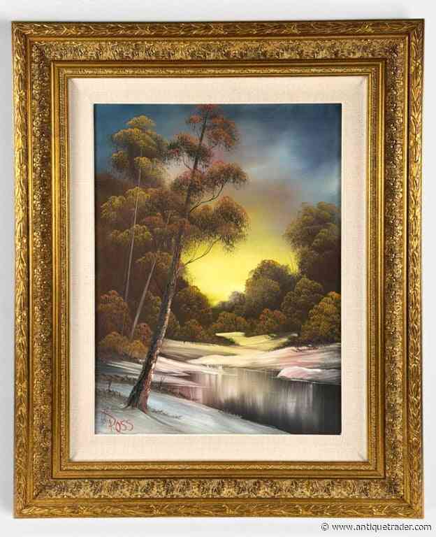 Bob Ross Paintings Bought on Craigslist Before the Boom Sell at Auction