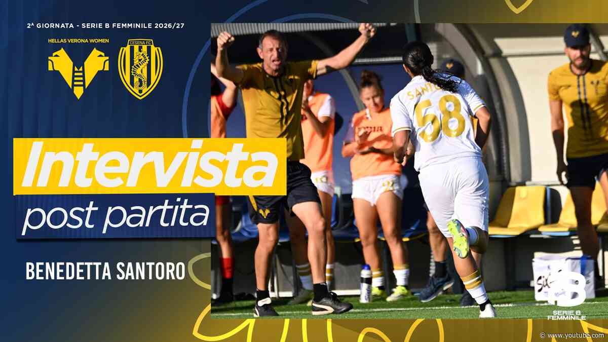 Santoro: "Orgogliosa della nostra prestazione, abbiamo dimostrato fame di vincere"