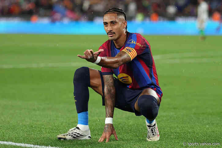 🔥 Unstoppable! Raphinha hits ten goals this season for Barça