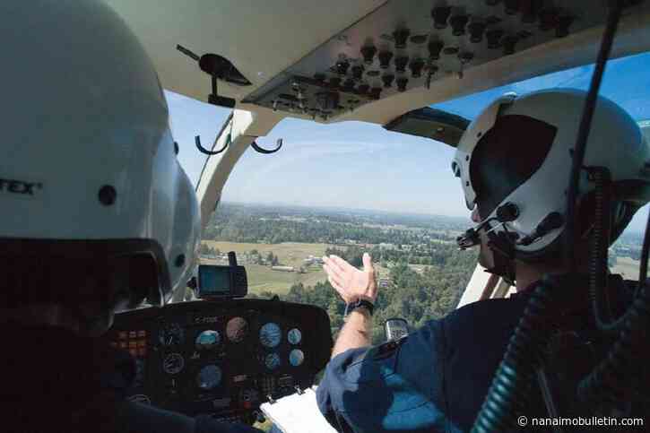 Low flying helicopter checks Fortis gas lines for leaks across B.C.