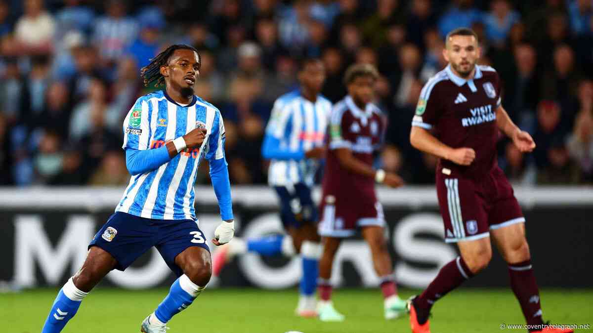 Coventry City player ratings as Sky Blues fall short in long-awaited clash with Villa