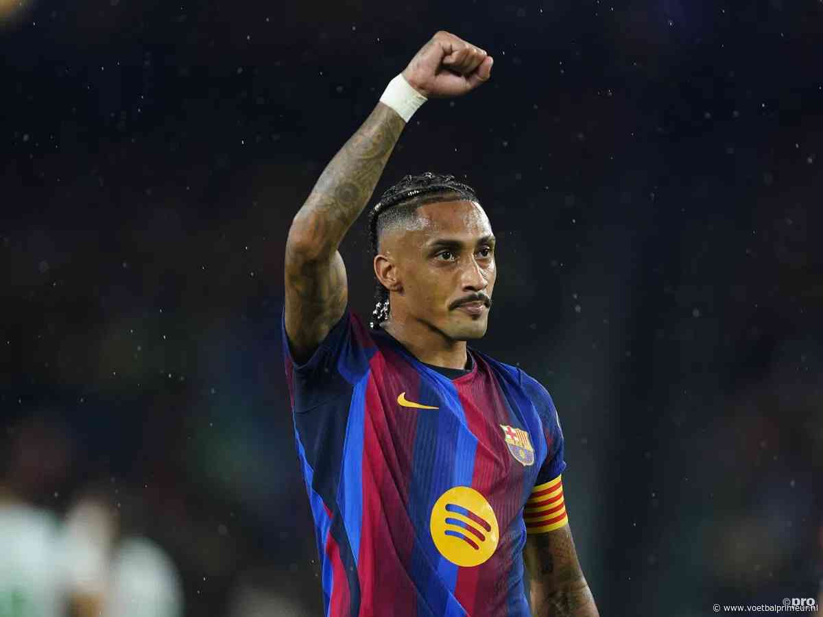 Barça boekt weer monsterzege: indrukwekkende statistieken van Raphinha