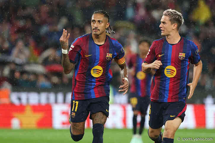 🔥 Barça match has Raphinha hat-trick, Szczesny howler and NINE goals
