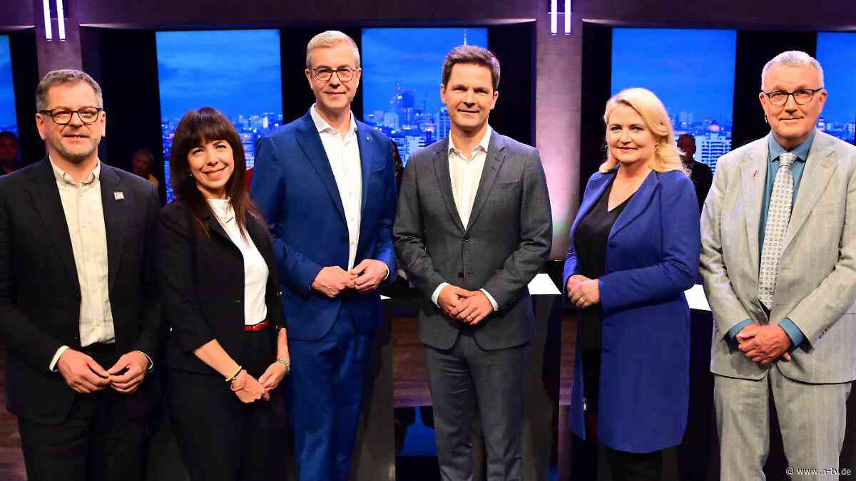 Alle gegen alle: Berliner TV-Debatte eskaliert phasenweise