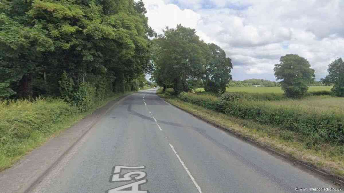 Person suffers 'serious injuries' after HGV crash on Warrington road