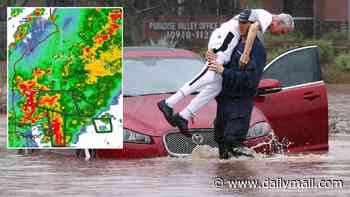 Once in a thousand year storm feared as life-threatening floods to wash out millions in four US states