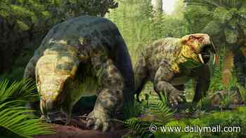 Dino-mite discovery! Bizarre prehistoric species that looked like a 'huge pig with a turtle's beak and tusks' roamed Tanzania 240million years ago - and it could change the dinosaur timeline