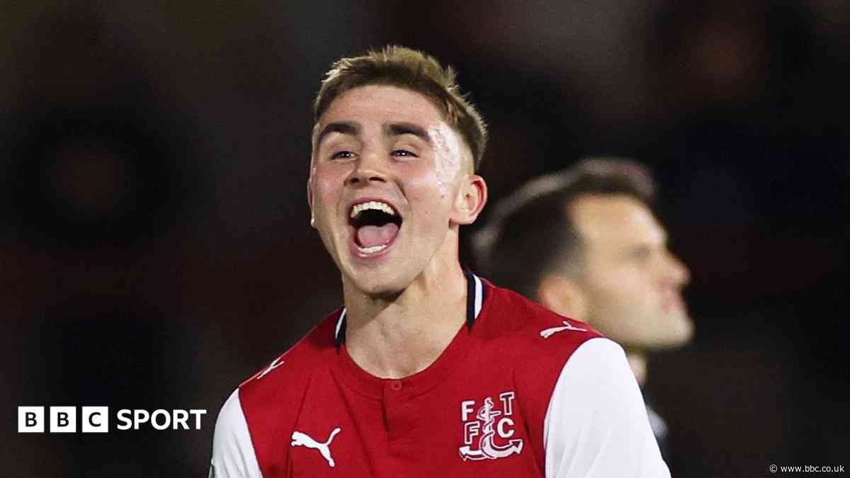 League Two Fleetwood host Arsenal in Carabao Cup