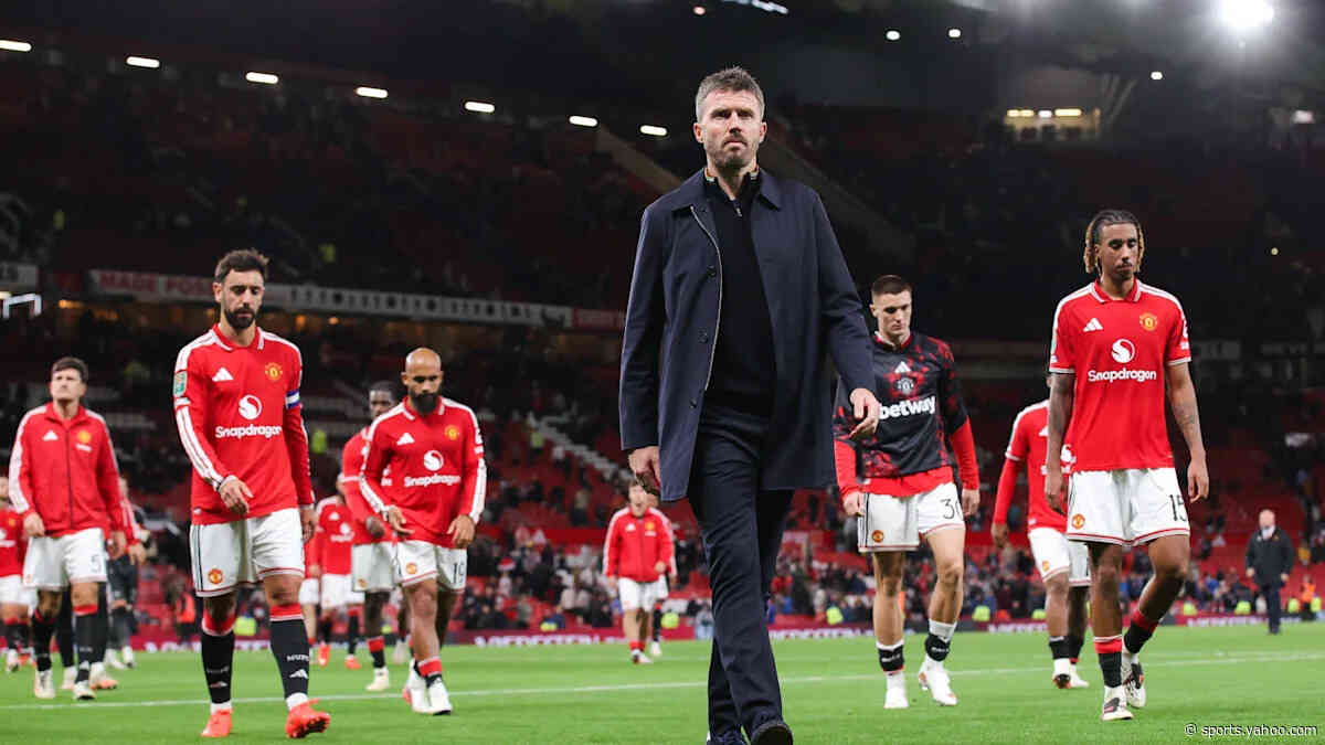 Michael Carrick on League Cup loss: 'We have to find answers'— Is Manchester United boss on hot seat?