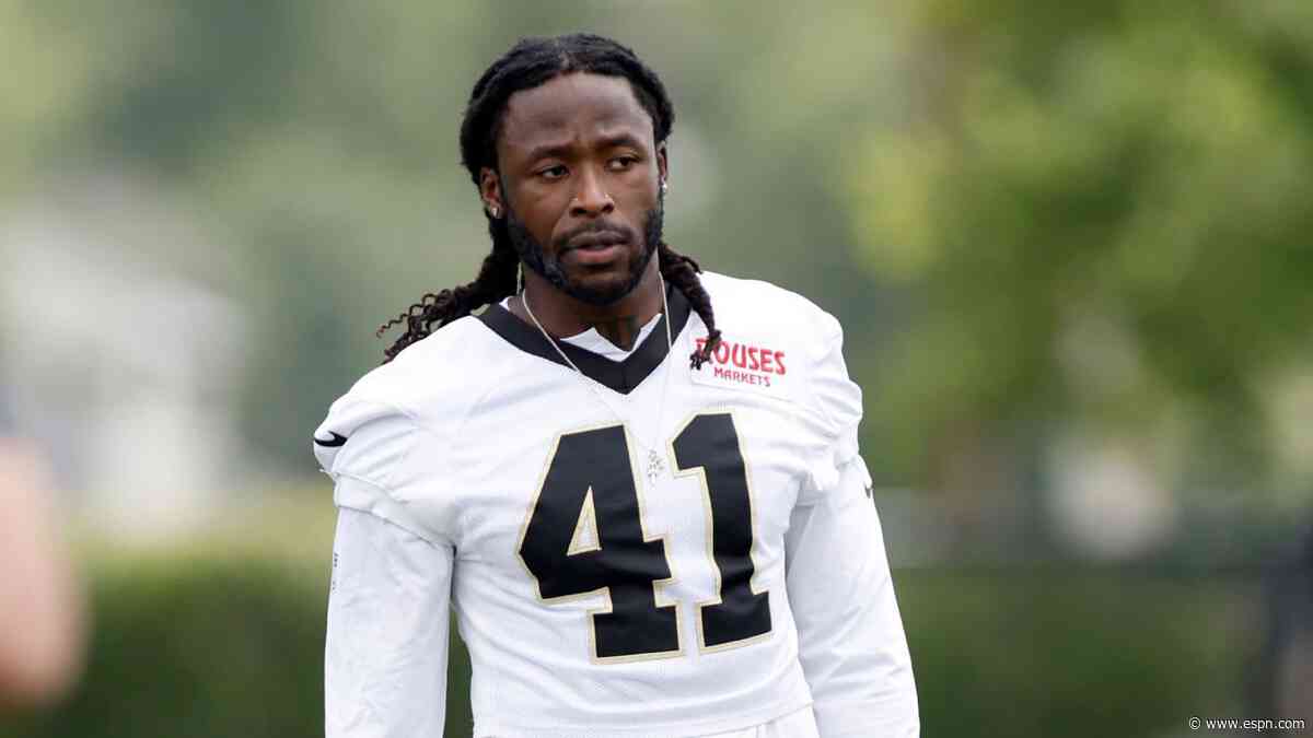 Saints' Moore optimistic Kamara back for Week 2