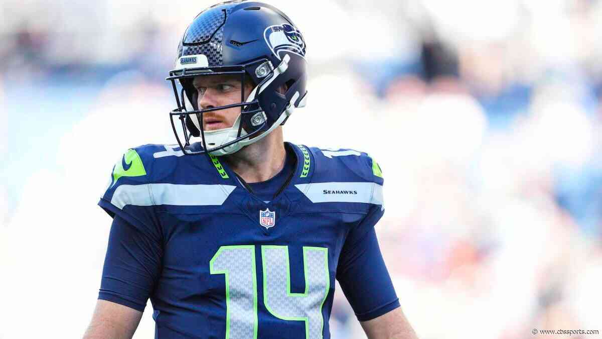Seahawks rule out Sam Darnold for Week 2, but potential timetable for return emerges
