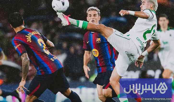 الزابيري يواصل هز الشباك بإسبانيا
