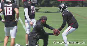 Quarterback questions linger as Falcons approach home opener