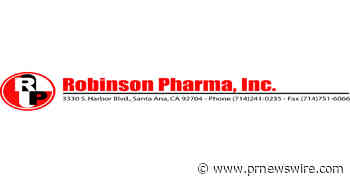 Robinson Pharma, Inc. Receives "Above and Beyond" Supplier Award from Bausch + Lomb for September 2026