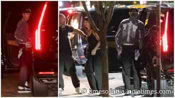 Dakota Johnson, MGK ‘vibed’ at Taylor Swift’s NYC apartment before dinner