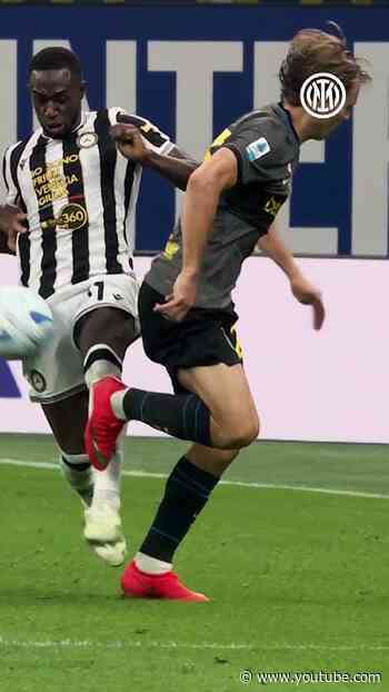 We could watch him play again and again 🤩✨ Barella is the @qatarairways #MOTM of #InterUdinese 🏆💙🖤