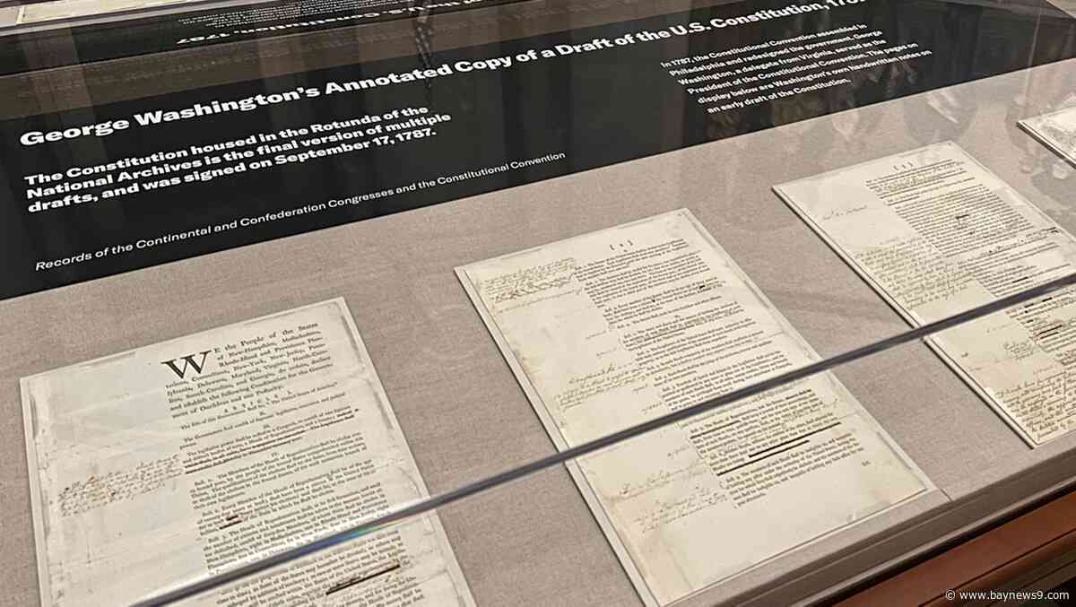 National Archives Museum celebrates Constitution Day with rare exhibit