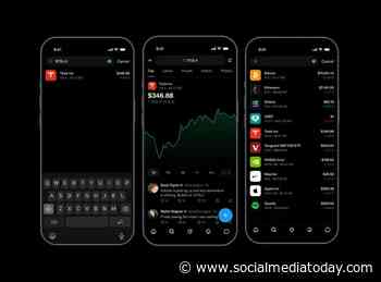 X adds in-stream stock trading