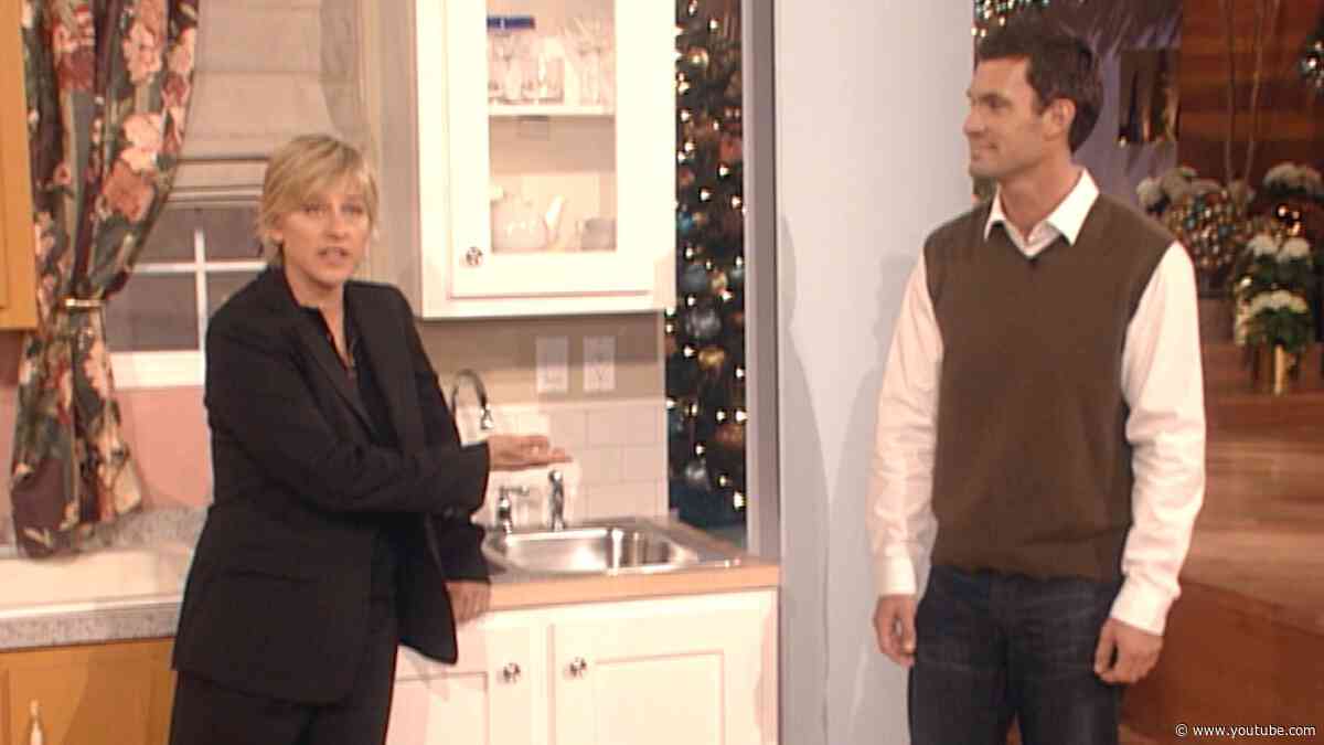 Jeff Lewis Shows Ellen How to Redesign a Kitchen