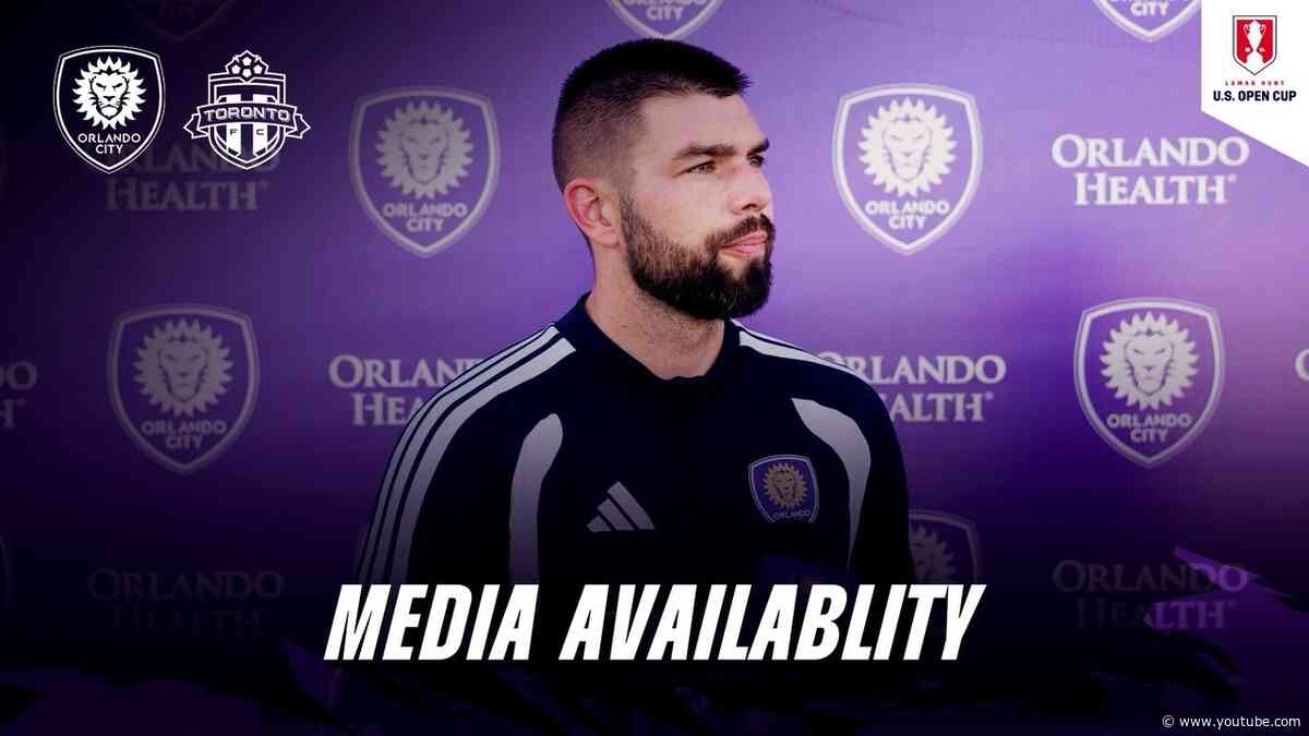 Maxime Crépeau | 2026 Media Availability | Orlando City SC at Columbus Crew (U.S. Open Cup)