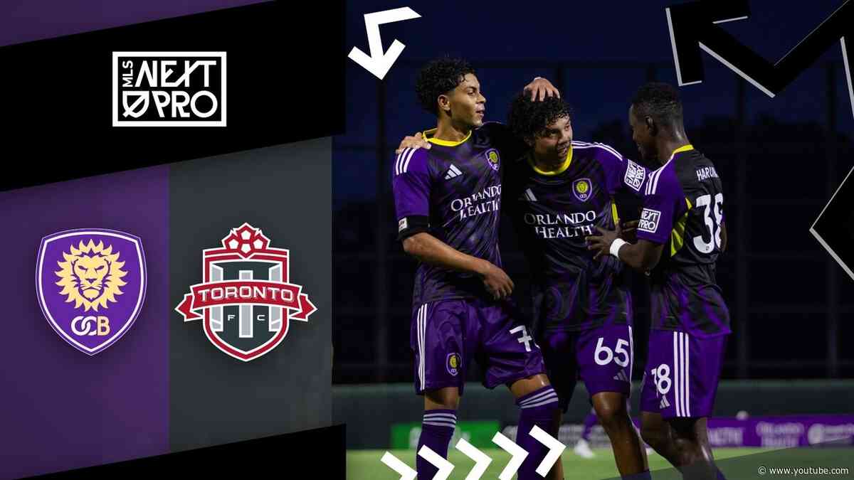 2026 Match Highlights | Orlando City B vs. Toronto FC II | September 13, 2026