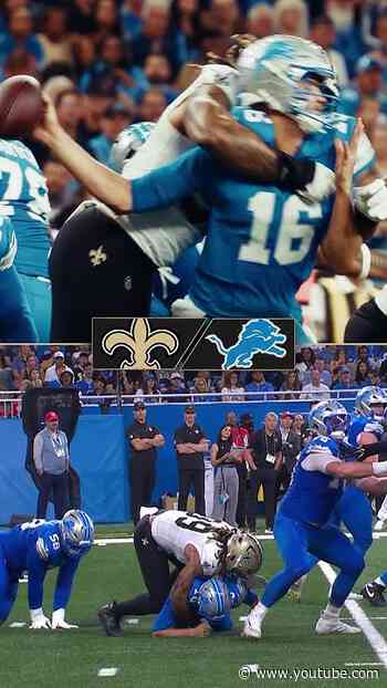 Chase Young's Overturned Forced Fumble #saints #nfl #shorts