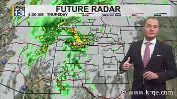 Wet weather continues across parts of New Mexico into the end of this week