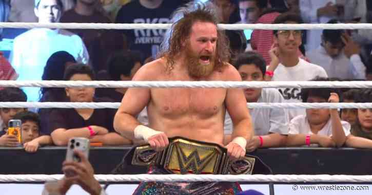 Sami Zayn Takes a Shot at CM Punk With WWE Title Refrigerator Pic