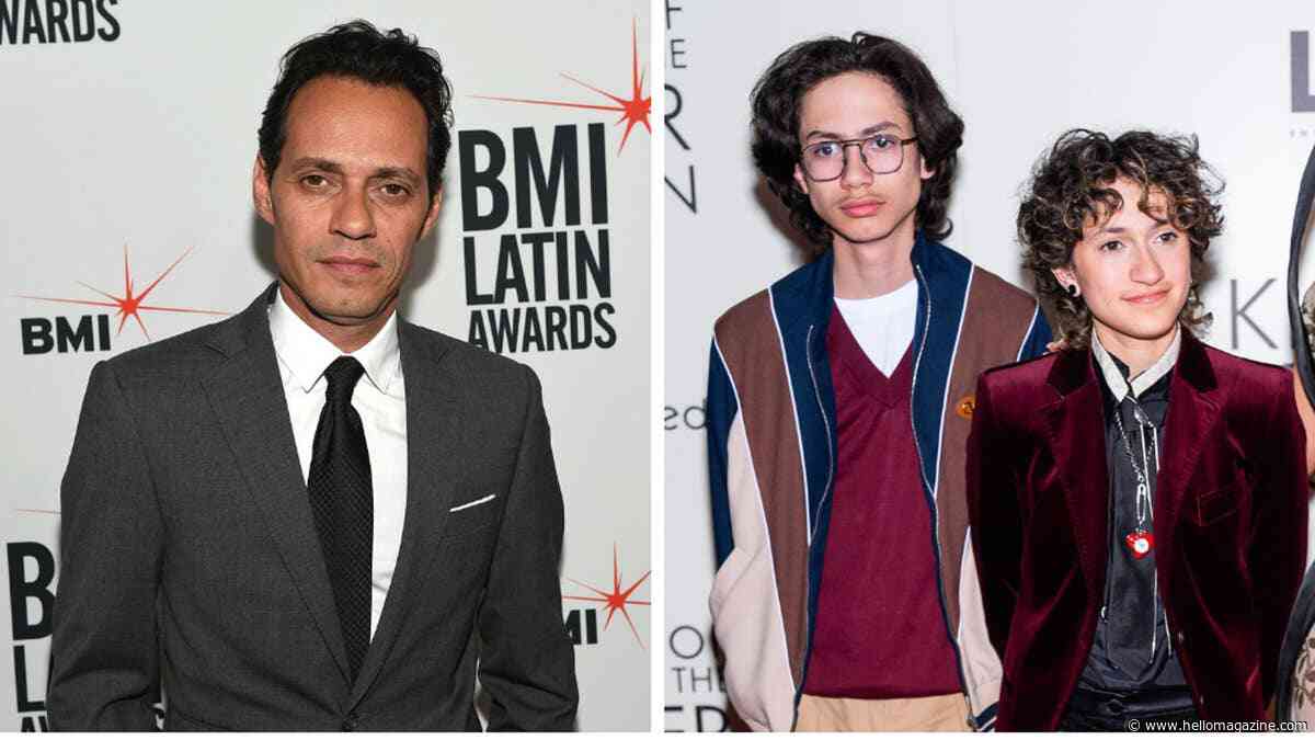 Inside Marc Anthony's complicated relationship with grown-up twins Max and Oskar as he turns 58