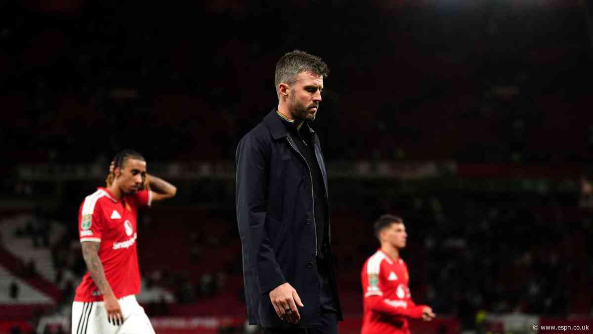 Man United hit crisis point under Carrick after collapse against Brighton