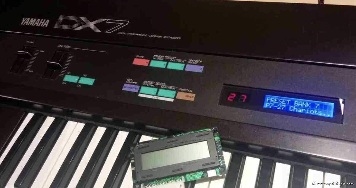 Free Tool Lets You Create Yamaha DX7 FM Patches Using Plain English