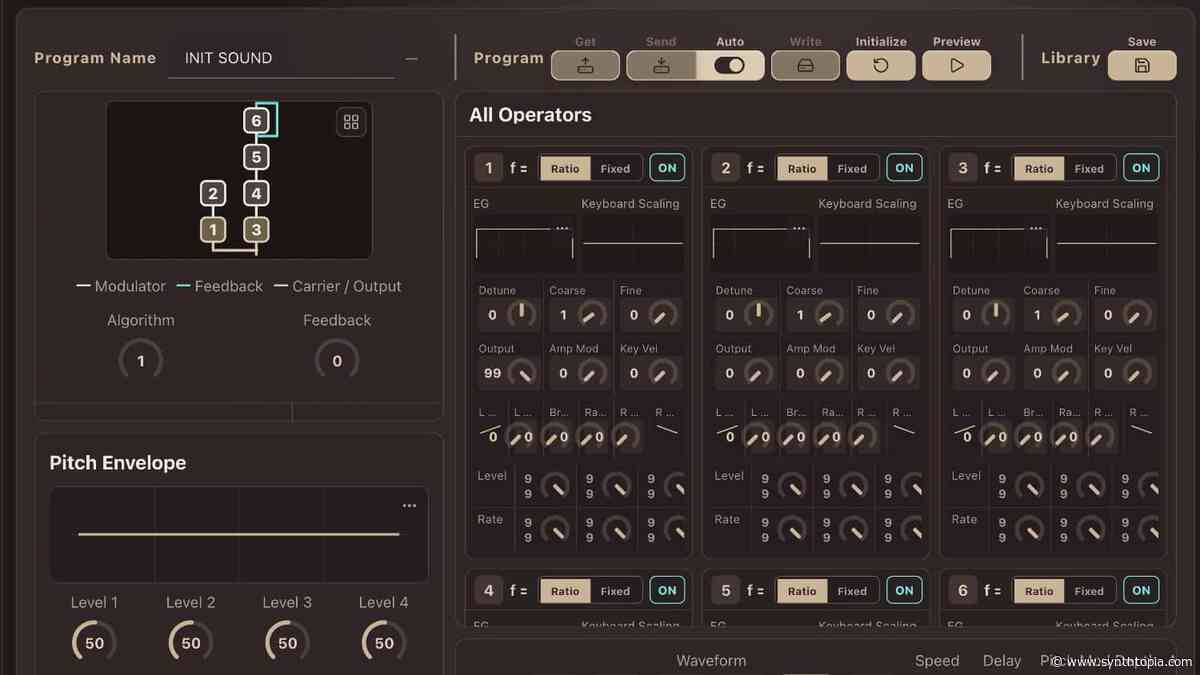 Free Patch Editor For The KORG volca fm2