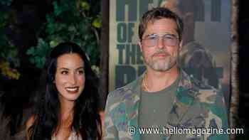 Brad Pitt's younger girlfriend Ines steals the show in see-through floaty gown in loved up appearance