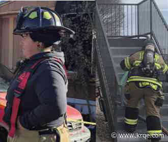 Las Vegas Fire Department celebrates 1st female engineer