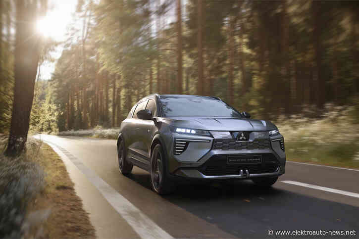 Mitsubishi Eclipse Cross: Neue Akkus, mehr Reichweite, schnelleres Laden