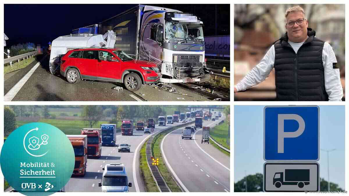 Riskant, aber notwendig: Warum Lkw-Fahrer im Rosenheimer Umland falsch parken müssen